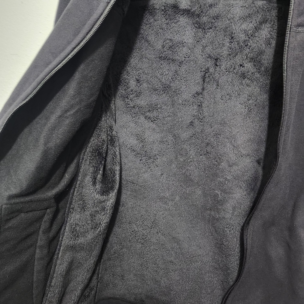 Marmot Blacck Hooded Fleece Lined Jacket Size L - Picture 7 of 9